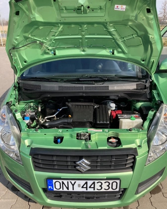 Suzuki Splash cena 14500 przebieg: 148234, rok produkcji 2009 z Paczków małe 121